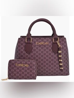 Adela Small Monogram Satchel with Wallet